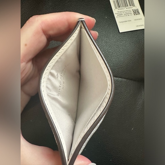 Kate Spade Coffee Break Donut Small Slim Card Holder - Picture 3 of 6